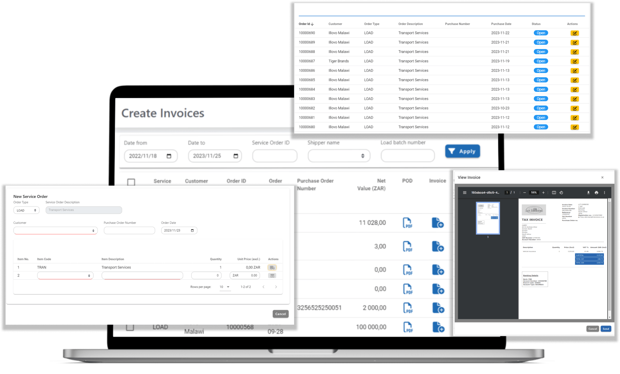 Invoice Header Image